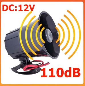 Còi Hú Báo Động KH-15W01 Nguồn 12VDC 15W Hú To 110dB 1 Âm Báo KÊU TO