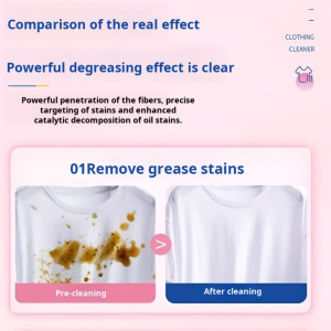 Non-Ionic Stain Remover Emulsifier for All Seasons Adults Family-Friendly High-Efficiency Oil Stain Removal for All Clothes