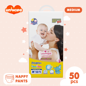 Unihope DryPro+ Pull up Medium Diapers 50 Pieces
