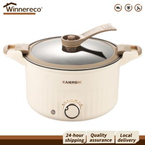 Multi-use Electric Cooking Pot with Temperature Control for Healthy Home Meals