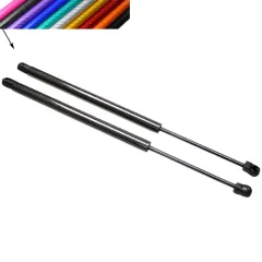 Gas Struts Hatchback Rear Tailgate Trunk Lift Supports Springs Shock Absorber Dampers Car Accessories(orange CarbonFiber) For Mazda3 (BP) 2019-2021