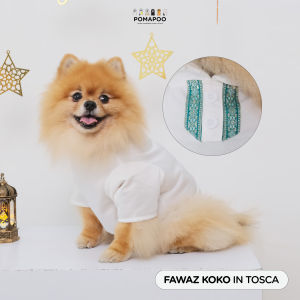 POMAPOO - Baju Kucing dan Baju Anjing Fawaz Koko Lebaran Edition