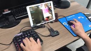 39 Key Mechanical Keyboard Gaming RGB USB Wired Mouse Gamer Keypad Backlight Game Controller For Gamer Tablet PC Laptop