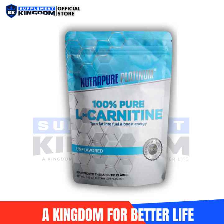 Nutrapure Platinum L-Carnitine | Turn Fat in Fuel & Boost Energy Powder  Formulation Supplement - Lazada