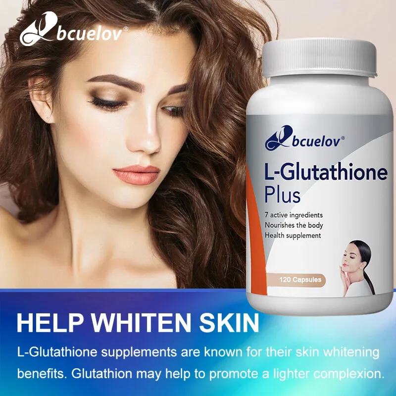 bcuelov L-Glutathione supplements, immunity enhancement, improving dull skin, whitening, skin care