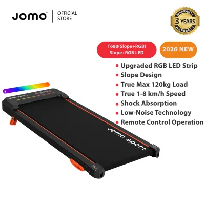 ✅2026 NEW✅JOMO Foldable Shock Absorption Walking Pad Treadmill Home Gym Exercise Fitness Equipment