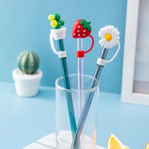 Penutup Pipet Sedotan Universal Motif Karakter Unik P1O98