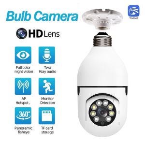 🔥FREE Shipping+COD🔥V380 Pro Q16S CCTV Ip Camera Wi-Fi Wireless Bulb Network Security 1080P Home 360 3D Panoramic Voice