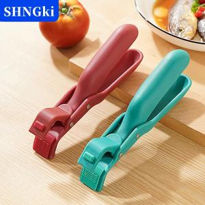 SHNGki Phim hoạt hình Silicone găng tay Clip chống bỏng lò chịu nhiệt khay nồi món ăn Bát bếp BBQ chủ găng tay Clip