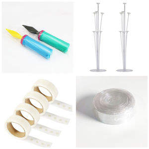 [SG Instock] Balloon Pump Glue Dots Garland Strip Tying Tool Ribbon String Balloon Stand Accessories