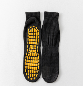 Adult Yoga Socks Non-Slip Anti Skid Yoga Trampoline Playground Sports Breathable Cotton Floor Socks