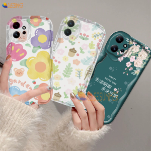 ID (Lokal Ready) Casing hp Xiaomi Poco X5 5G Poco C40 Poco M3 Pro Poco X3 NFC M3 X3 GT M5S 3D Soft Wave Edge TPU Phone Case Cover