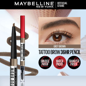 Maybelline Tattoo Brow 36HR Eyebrow Pencil - Long Lasting Waterproof Smudgeproof Eye Make Up