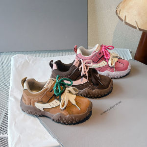 SHUNAICHI Boys Running Shoes Outdoor Autumn Casual Shoes Cushioning Sneakers for Girls Brand Design Comfortable Hiking Shoes Child I02272