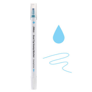 6Pcs/set Double Line Pattern Outline Marker Pen Hand Copy Account Multi-colored Curve Pen Quick Dry Mark Notes Painting Highlighter