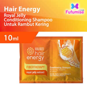 MAKARIZO Hair Energy Shampoo Sachet 10mL (2x5mL) | Fibertherapy Shampo Sampo (BPOM)