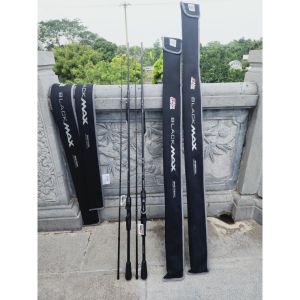 Cần câu Abu Garcia Black Max Phiên bản 2023 Mới Nhất bản Màu Đen dài 2m7 - 2m9 và 3m3 Chính Hãng cao cấp