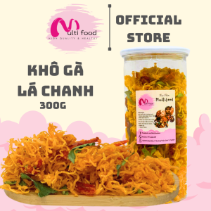 300G KHÔ GÀ LÁ CHANH ( LON PET ) MULTIFOOD