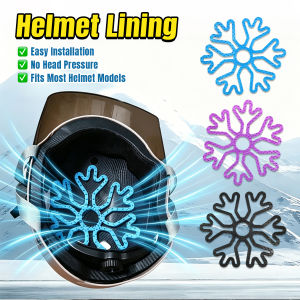 Onisa Silicone Helmet Liner Breathable Helmet Inner Padding Insert Pad Sweat Proof Bicycle Helmet Pad 1Pc