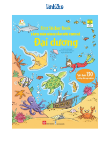 Sách Dán Hình Đầu Đời Cho Bé - Đại Dương - First Sticker Book - Đinh Tị