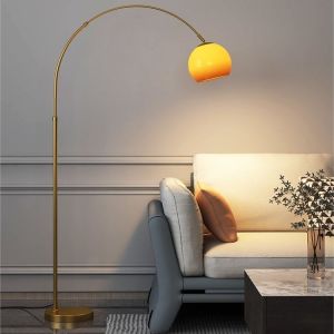 Fishing Floor Lamp Living Room Sofa next to Light Luxury Remote Control Intelligent Ins Style American Bedroom Nordic Decoration Minimalist 钓鱼落地灯客厅沙发旁边轻奢遥控智能ins风美式卧室北欧装饰极简Fast shipping