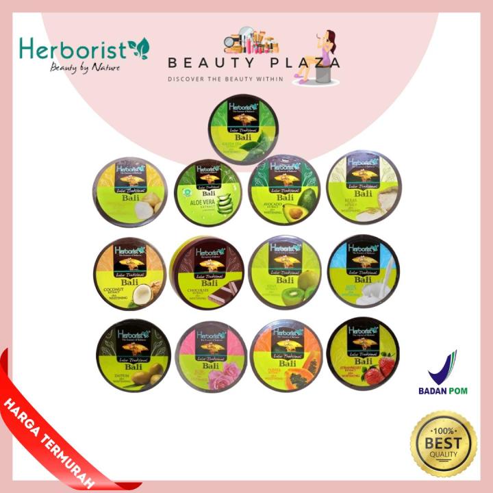 Herborist Lulur Tradisional Bali Herboris Lulur Body Scrub 100gr ...