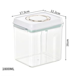 【So starry】กล่องเก็บนมผงสูญญากาศ กล่องเก็บนมผง กล่องสูญญากาศ กล่องอเนกประสงค์ เก็บได้ยาวนาน กล่องเก็บอาหาร 1800/2400ML