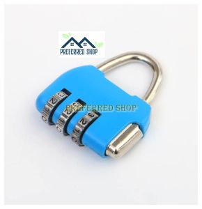 PREFERRED SHOP Digit Combination Lock Suitcase Luggage Password Lock 3Digit Padlock Safe Anti-Theft Lock