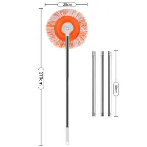 Car Wash Multifunctional Retractable Mop Dust Mop Ceiling Mop Sunflower Mop Sunflower Mop