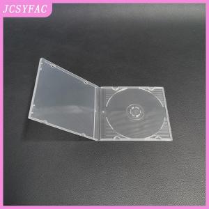 JCSYFAC  1PC 8CM ReadStar Transparent PP Ultrathin Standard DVD Case 3Inch CD Package Portable CD Storage Box