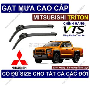 Gạt Mưa Sạch Êm Bền Kính Lái Mitsubishi Triton Cặp Gạt Mưa Kính Lái Mitsubishi Triton.. Có Đủ Size Cho Các Đời Triton