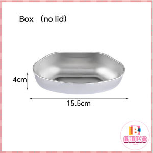 Biblio Stainless Steel Household Food Steaming Bowl Fan Shaped Bowl Kitchen Accessories 1Pc