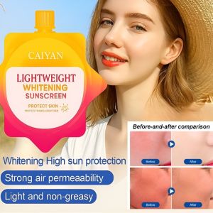 🔥Hot Sale 🔥Sunscreen Non Greasy Light Whitening Sunscreen Water-based Formula For Daily Use. Non-whitening Breathable Sun Protection Watery Sunscreen Hydrating Face And Body Sun Block Lightweight Non Greasy  No White Cast