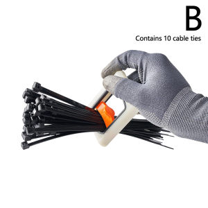 GG Square Cable Tie Organizer Fluorescent Portable Storage Cable Tie Holder Stable Fluorescent Organizer