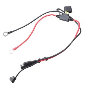 Quick Connection SAE to Circulet Terminal Wiring Harness Harness 14AWG For Tractors Mowers Power Supply