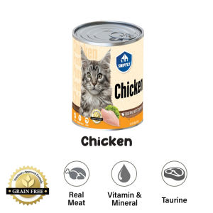 KUCINGJER Sniffly Cat Canned Food 400g Cat Wet Food Grain Free Real Meat Pate Cat Food Makanan Kucing Basah 猫罐头