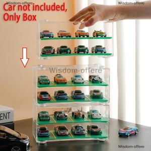[COD] Wisdom-offere Cars Diecast Storage Acrylic Dustproof Box 1:64 For Hot Wheels Transparent Display Box Car Model Toy Cabinet Rack
