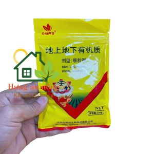 Gói 100g phân bón hữu cơ Nhãn Con Cọp – bổ sung dinh dưỡng trên và dưới mặt đất