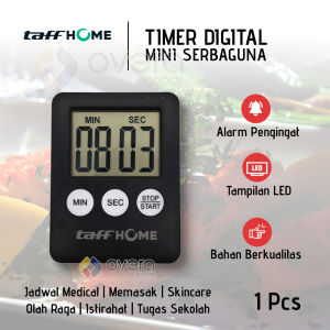 Kitchen Timer Digital Mini Serba Guna Stopwatch | Timer Dapur