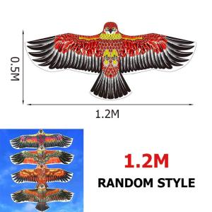 1.2/1.7 M Layangan ELANG Jumbo Lukis Kain Layang Elang Mainan Layangan mainan layang layang Anak Motif Elang Mainan Anak Layangan Parasut Layangan Elang Eagle Kites Layang Layang