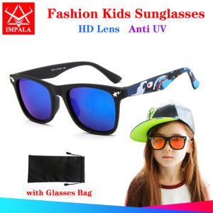 IMPALA QT1009W Cute Kids Sunglasses UV400 Lens Outdoor Sports Sunglasses for Boys and Girls 2-10 Years Old Children Sunglasses