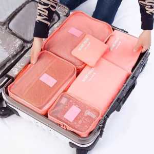 Travel 6 in 1 bag Set Storage Organizer Koper / Tas Penyimpanan utk travel SH