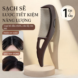 Lược Chải Tóc SANNE Giảm Dầu Nhờn Chống Bết Tóc Làm Phồng Chân Tóc Không Cần Gội Giảm Gàu Ngứa Hiệu Quả