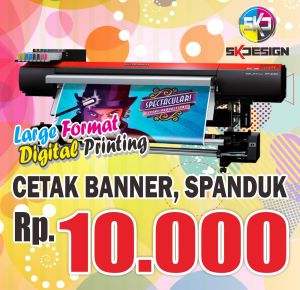 Cetak Banner Spanduk Baliho Murah Gratis Desain