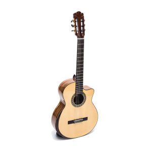 Đàn guitar classic Duy Guitar Store DC600J lưng và hông gỗ điệp có vát tay dòng guitar chất lượng hàng đầu của shop