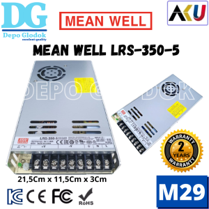 Power Supply MEANWELL LRS-350-5 70A / 60A - M29