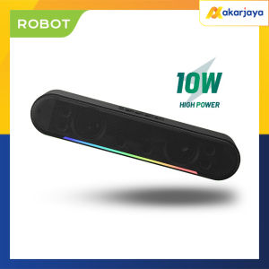 ROBOT RB290 Speaker Portable Bluetooth Speaker Komputer PC RGB Dual Speaker 10W