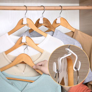 Rising Star 10PCS Hanger Connect Hooks For Hanger Wardrobe Connect Hooks Storage Organzier Clothes Hanger Storage Rack
