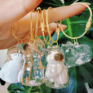 กล่องจัดระเบียบ สุนทรียภาพ ที่เก็บข้อมูล ศิลปะ โปร่งใส มัลติฟังก์ชั่น รูปร่างสัตว์เลี้ยง เลี้ยงสัตว์เลี้ยง