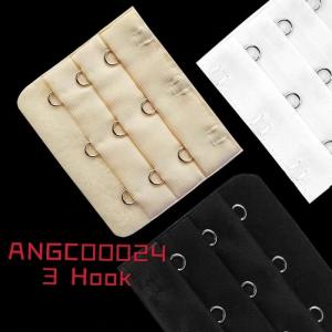 Bras Extender Elastic Adjustable Underwear Strap Extension 3 Hooks